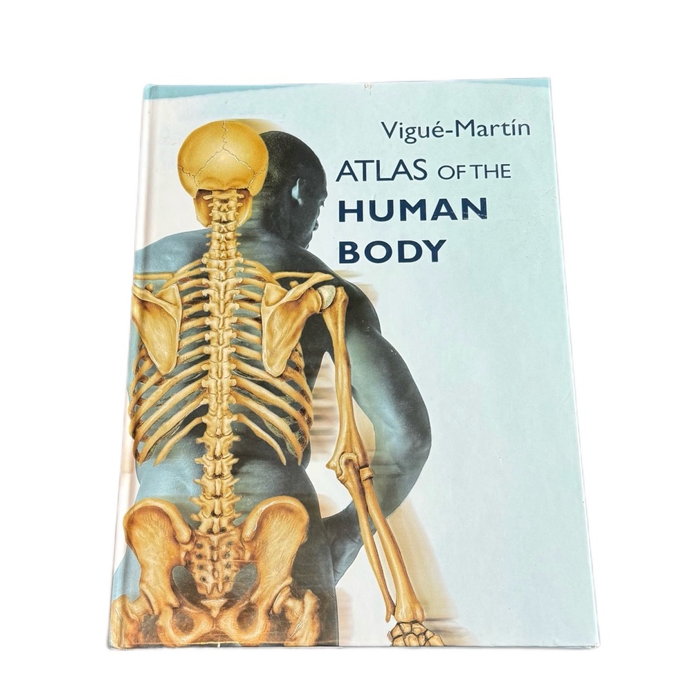 Atlas of the Human Body - Hardcover by Vigue-Martin Great Condition